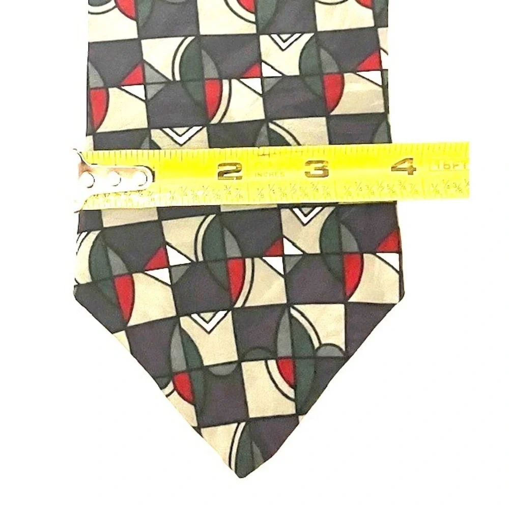2 Vintage Benchmark Men's Neckties 100% Silk